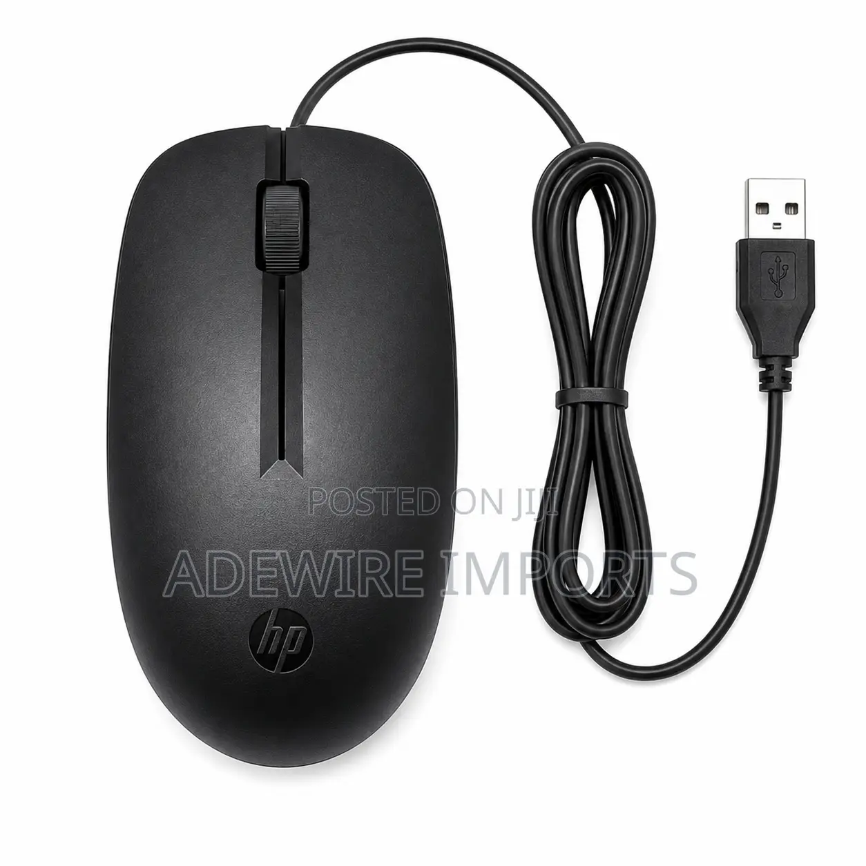 HP 125 USB Wired Optical Mouse With Vat