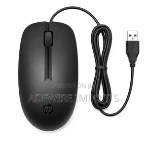 HP 125 USB Wired Optical Mouse With Vat