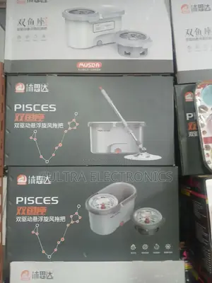 MUSDA PISCES SPIN MOP – Clean Your Home With Less Effort!