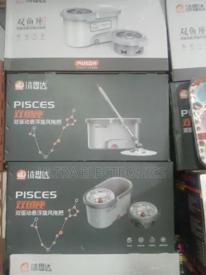 MUSDA PISCES SPIN MOP – Clean Your Home With Less Effort!