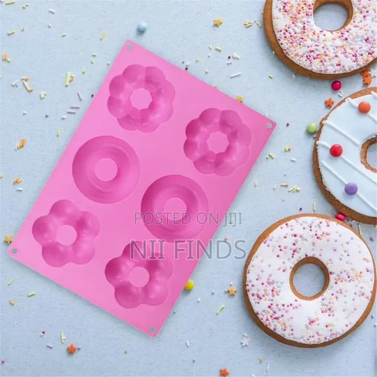Donut and Flower Shaped Silicon Mold