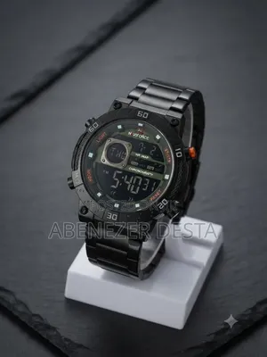 Naviforce NF9241S Is a Digital Sports Watch a Stainless Steel Strap