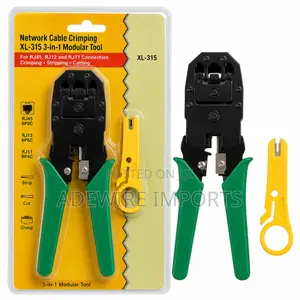 XL-315 3-in-1 RJ45/RJ12/RJ11 Network Cable Crimper