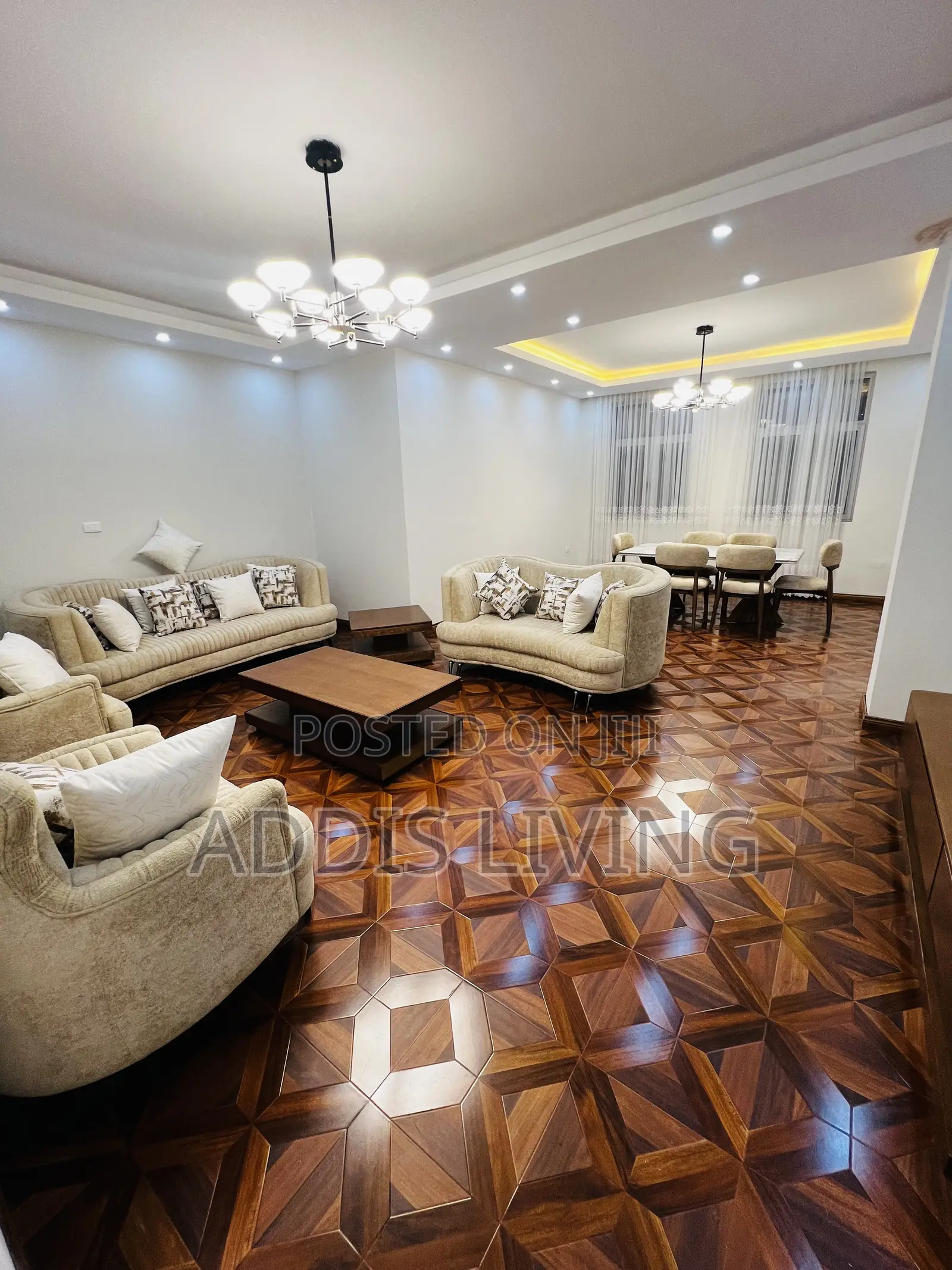 Furnished 2bdrm Apartment in Bole for rent