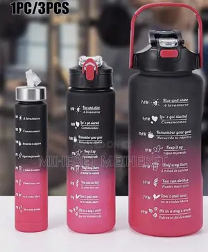Sports Water Bottle, Portable Straw Cup for Outdoor Sports and Fitness