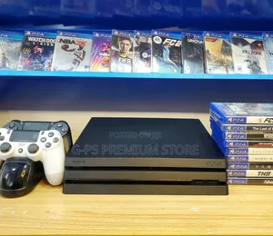 Ps 4 Pro Dubai Used 2 Joystick 