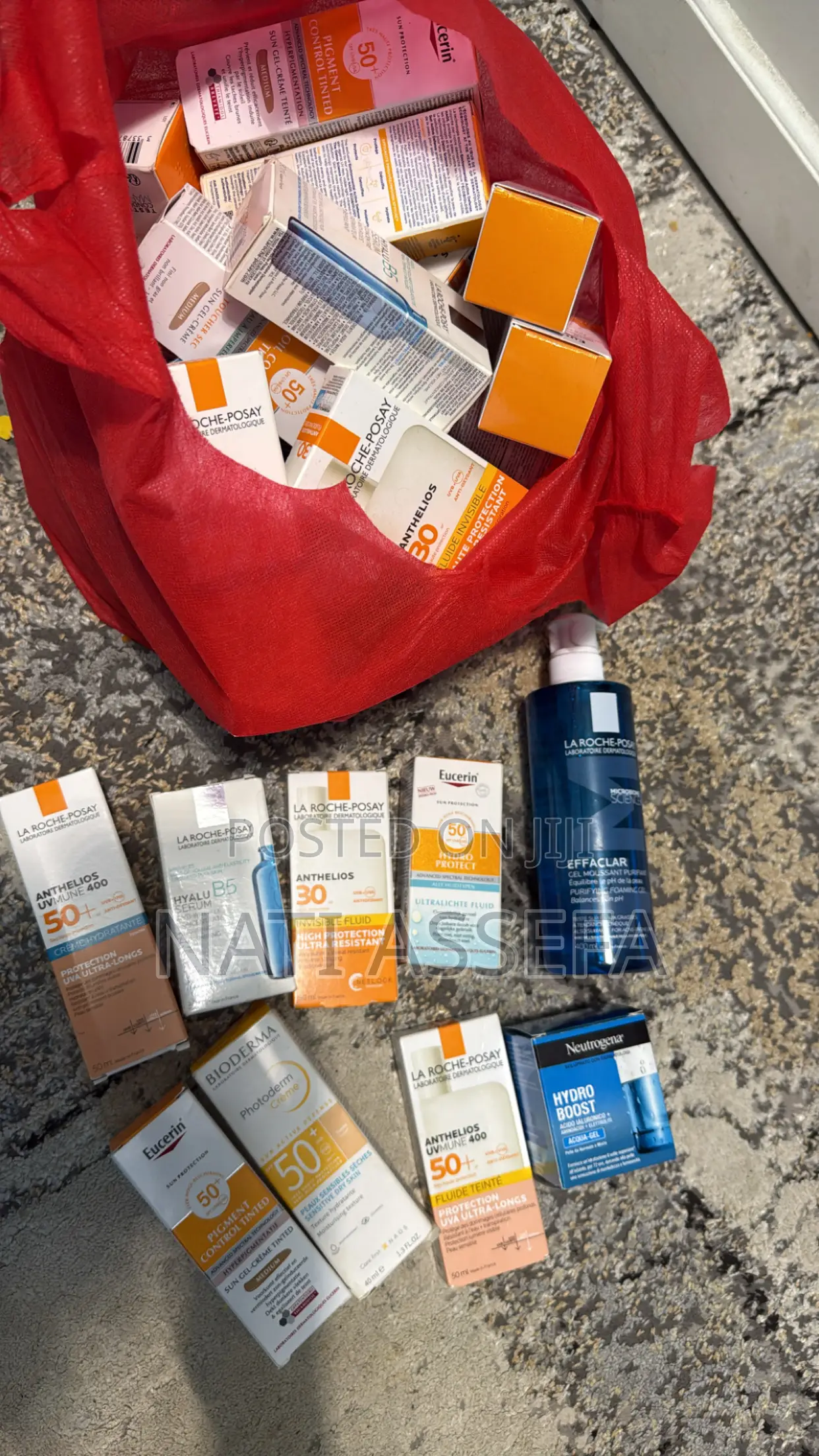 Sunscreen,cleanser and Moisturizer