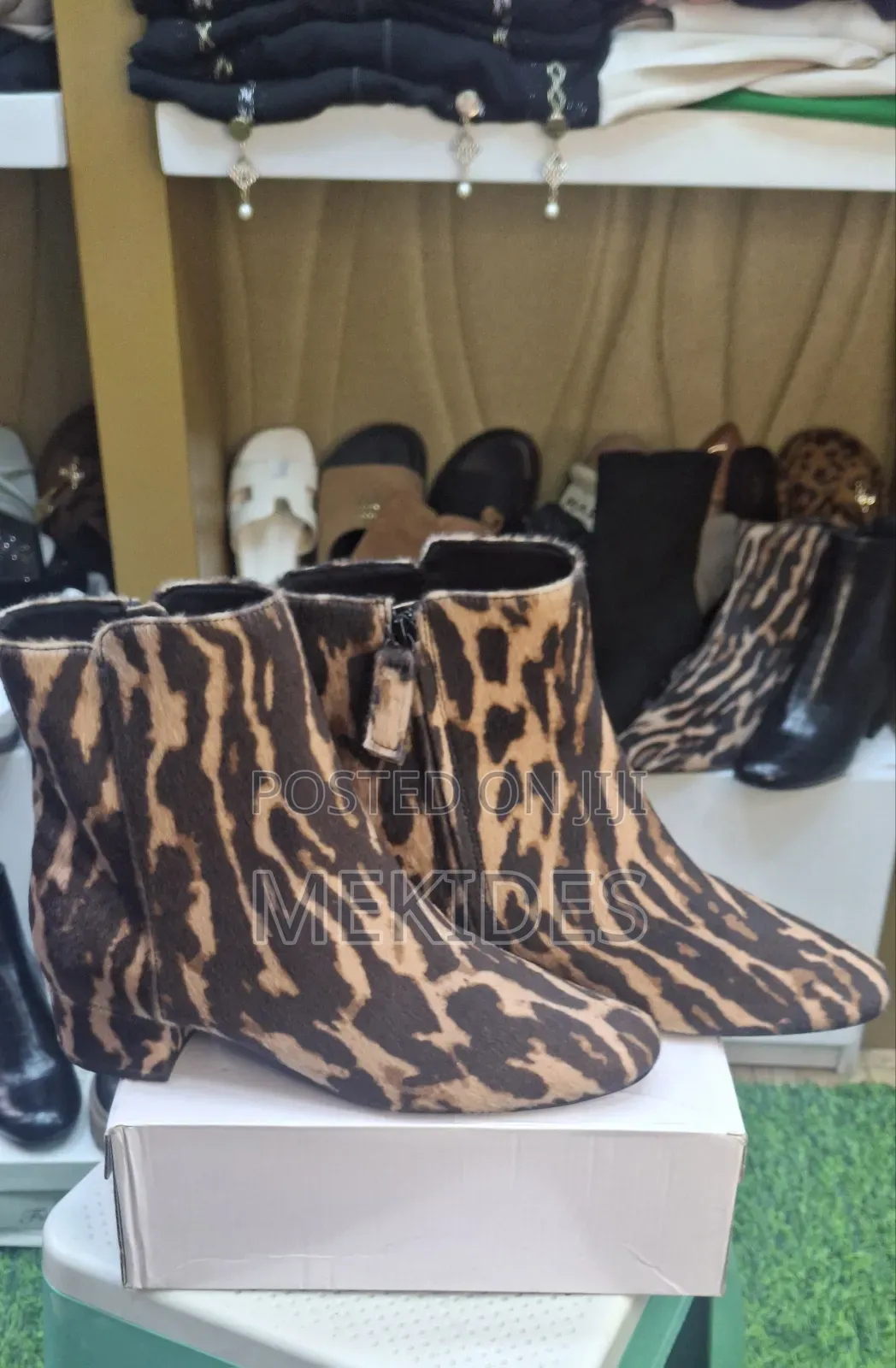 H M Boots on Hand