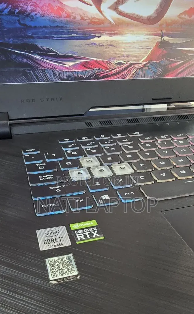 New Laptop Asus ROG Strix G15 16GB Intel Core i7 SSD 512GB