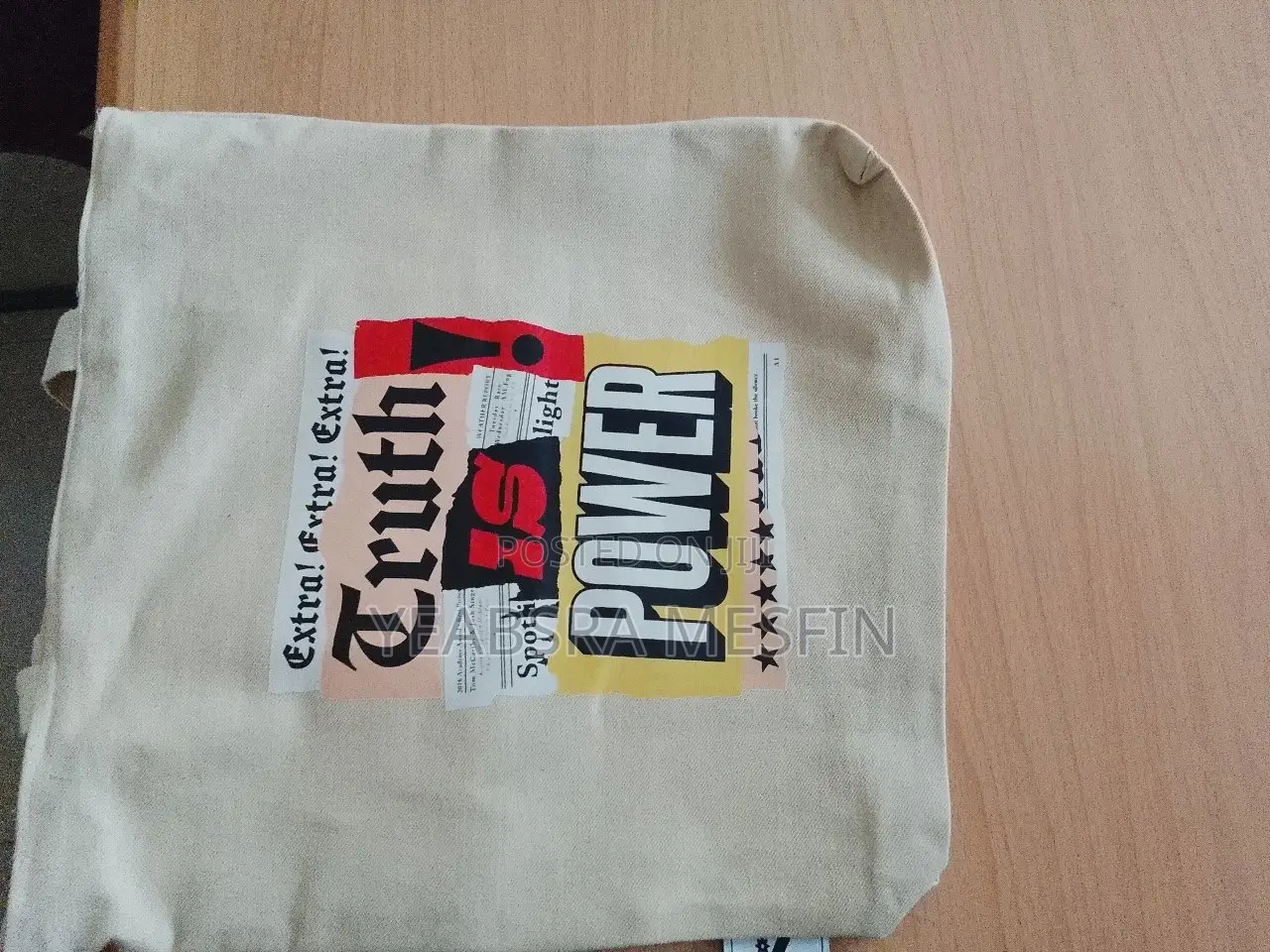Denim Tote Bag