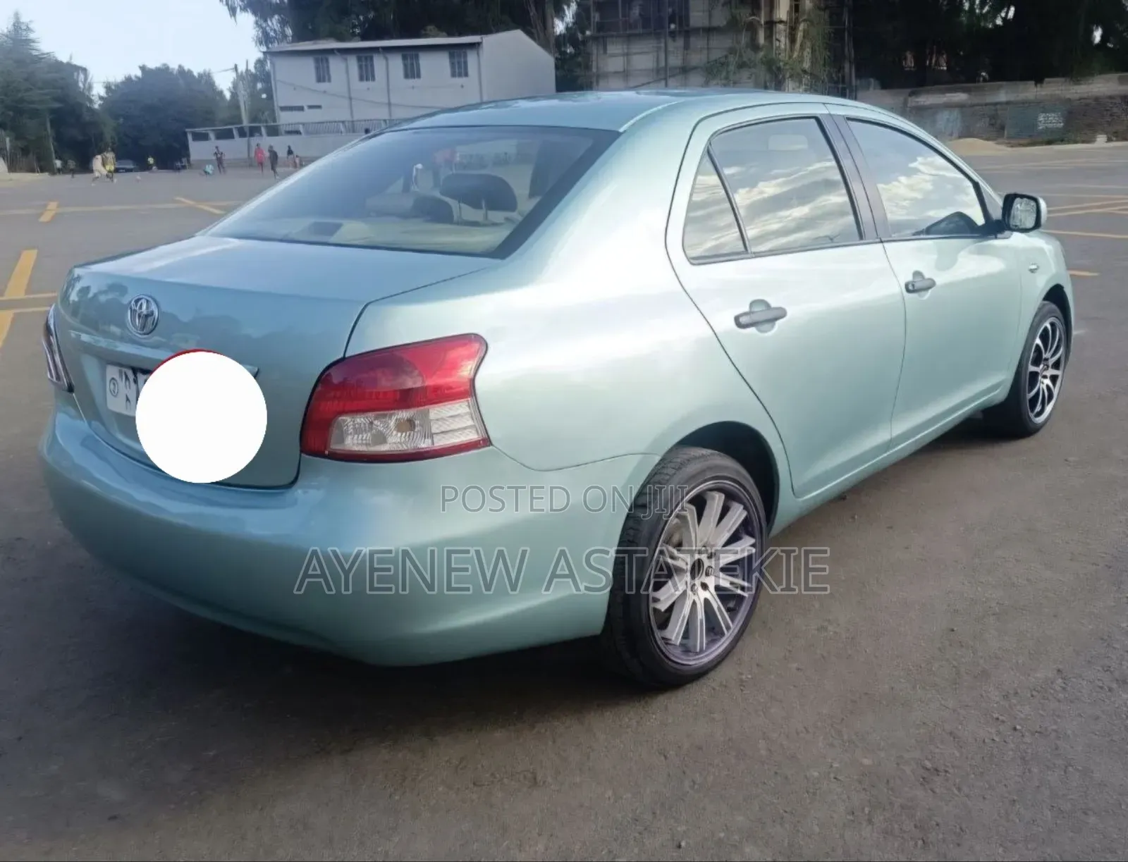 Toyota Yaris 2007 Blue