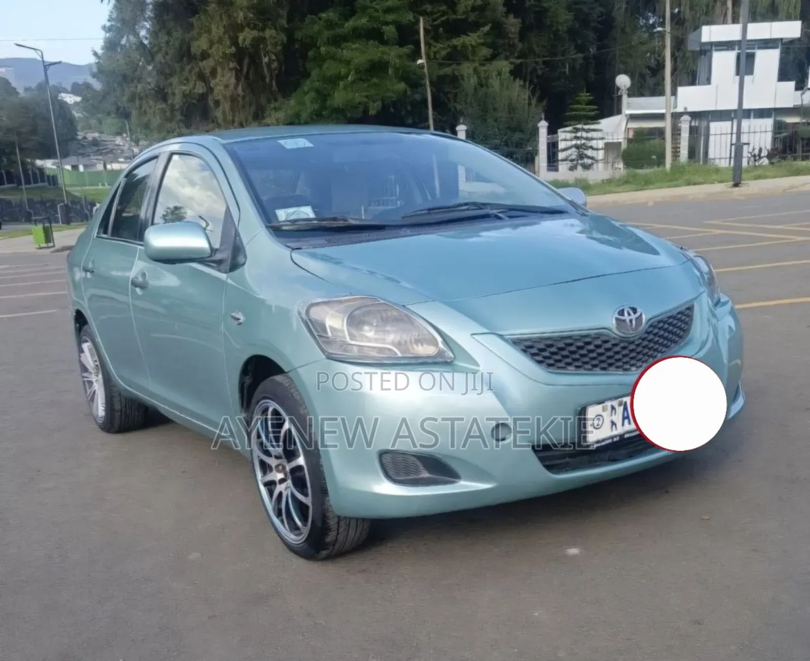 Toyota Yaris 2007 Blue