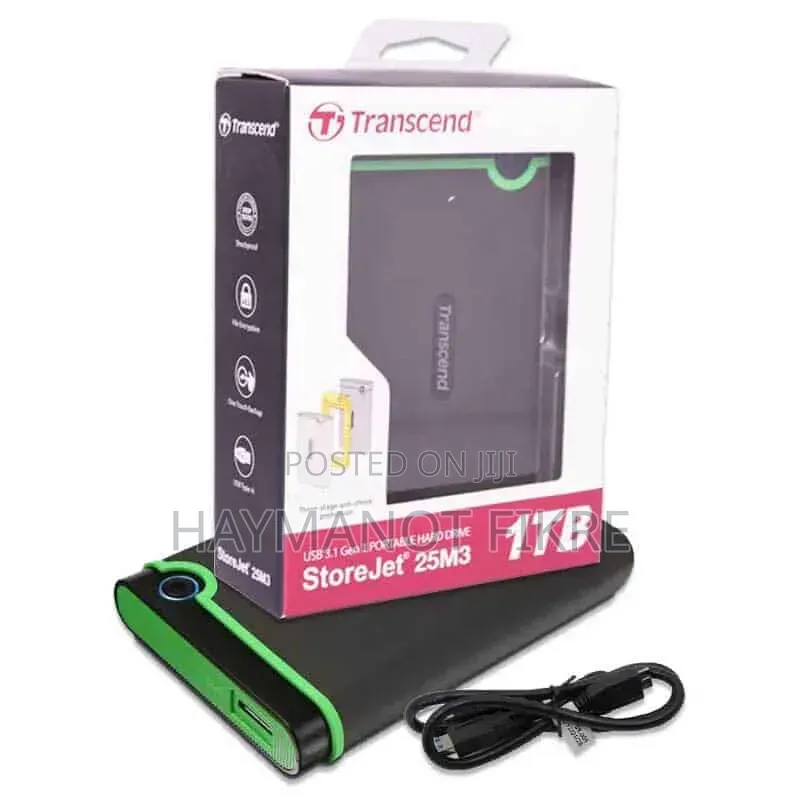 Original Transcend Hard Disk 1TB