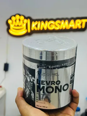 Levromono Creatine Monohydrate Original Food Supplement 300gm 60