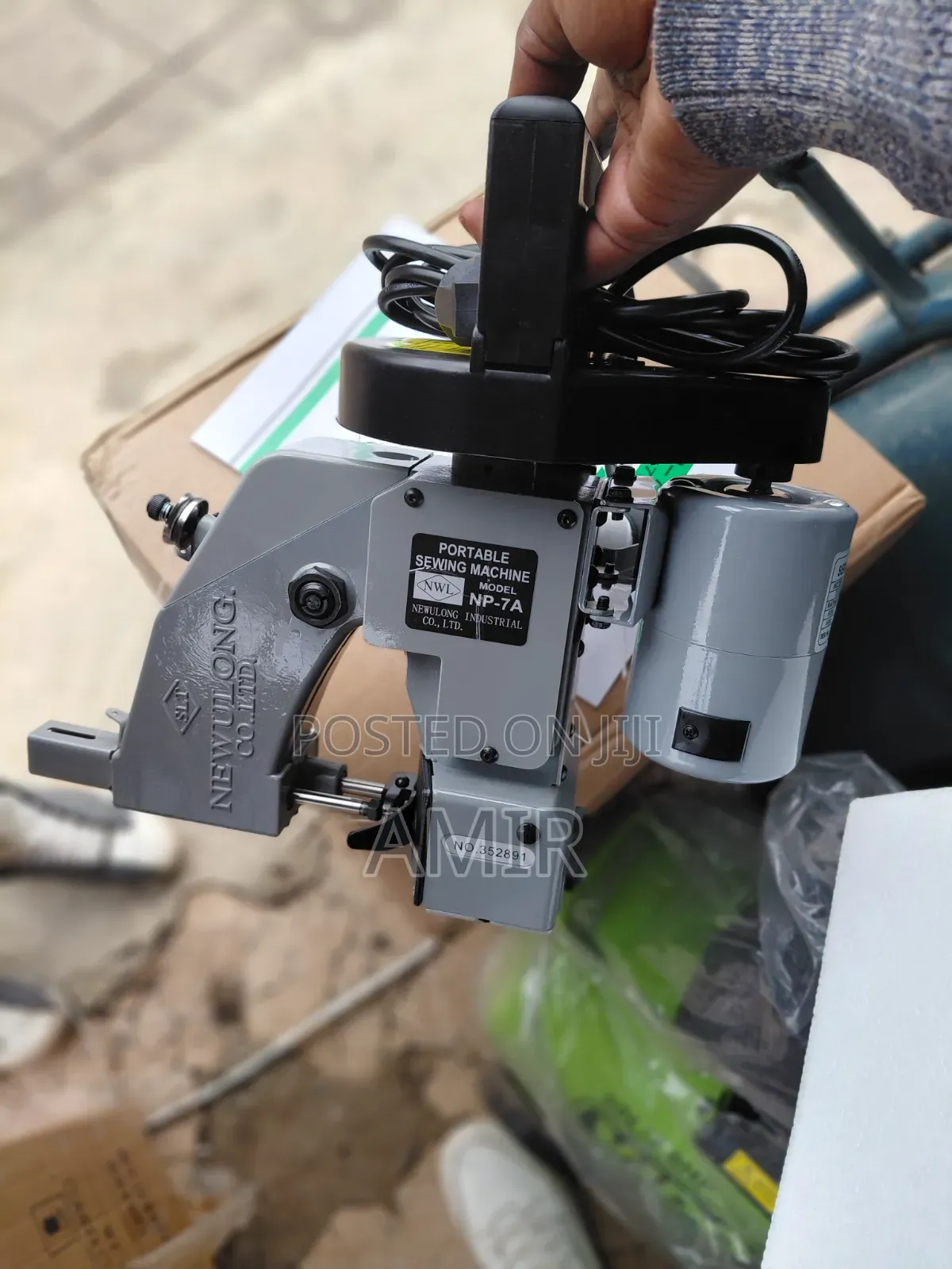 Newlong Portable Bag Closer (ካርቶን ማሸጊያ)