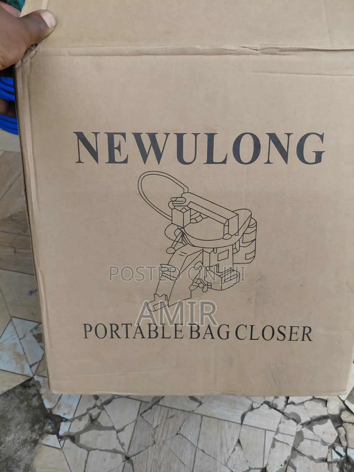 Newlong Portable Bag Closer (ካርቶን ማሸጊያ)