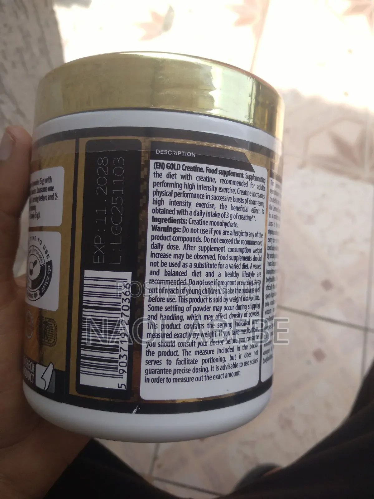 Gold Creatine