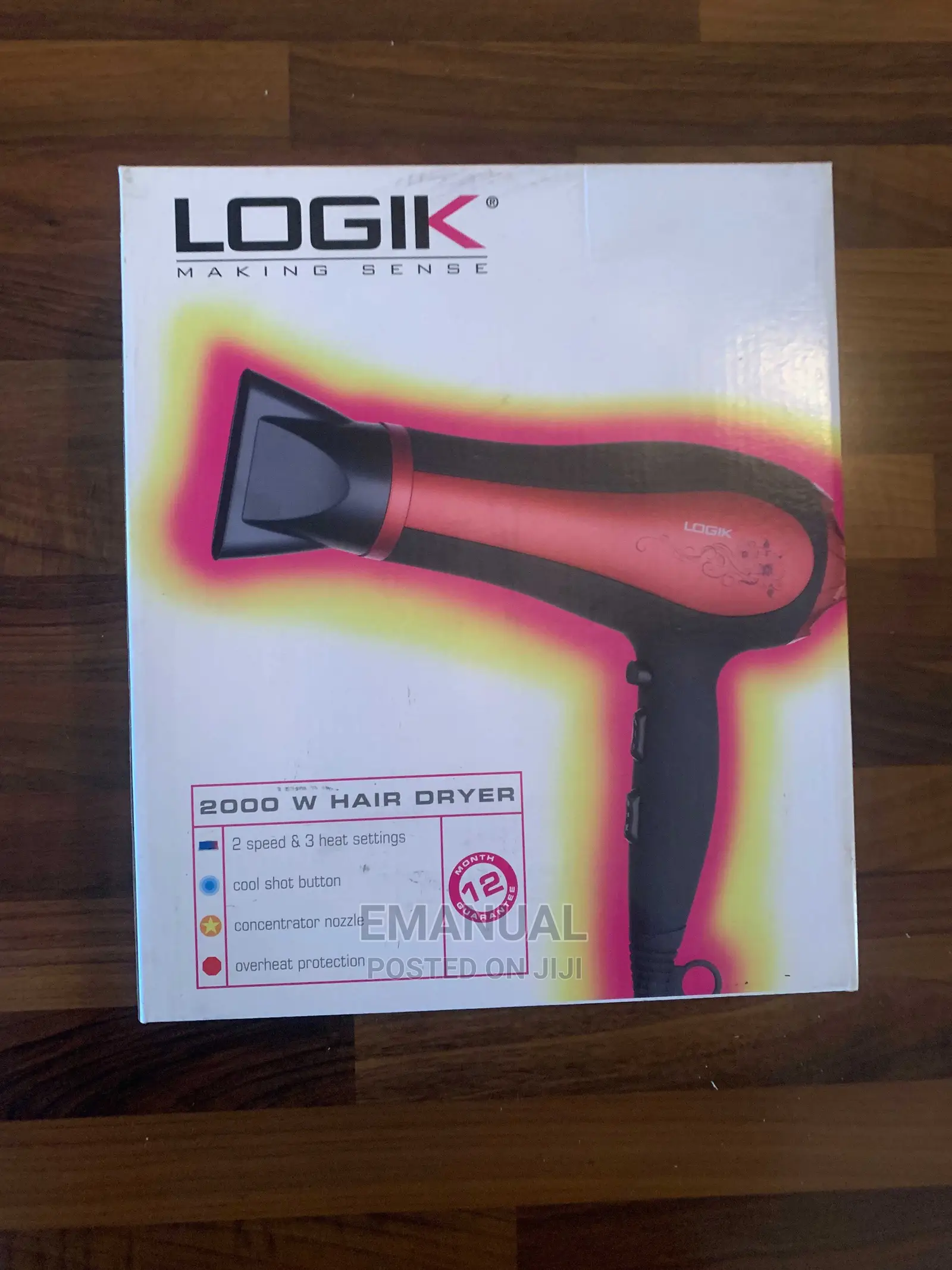 Logik 2000w Hair Dryer