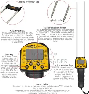 Digital Grain Moisture Meter