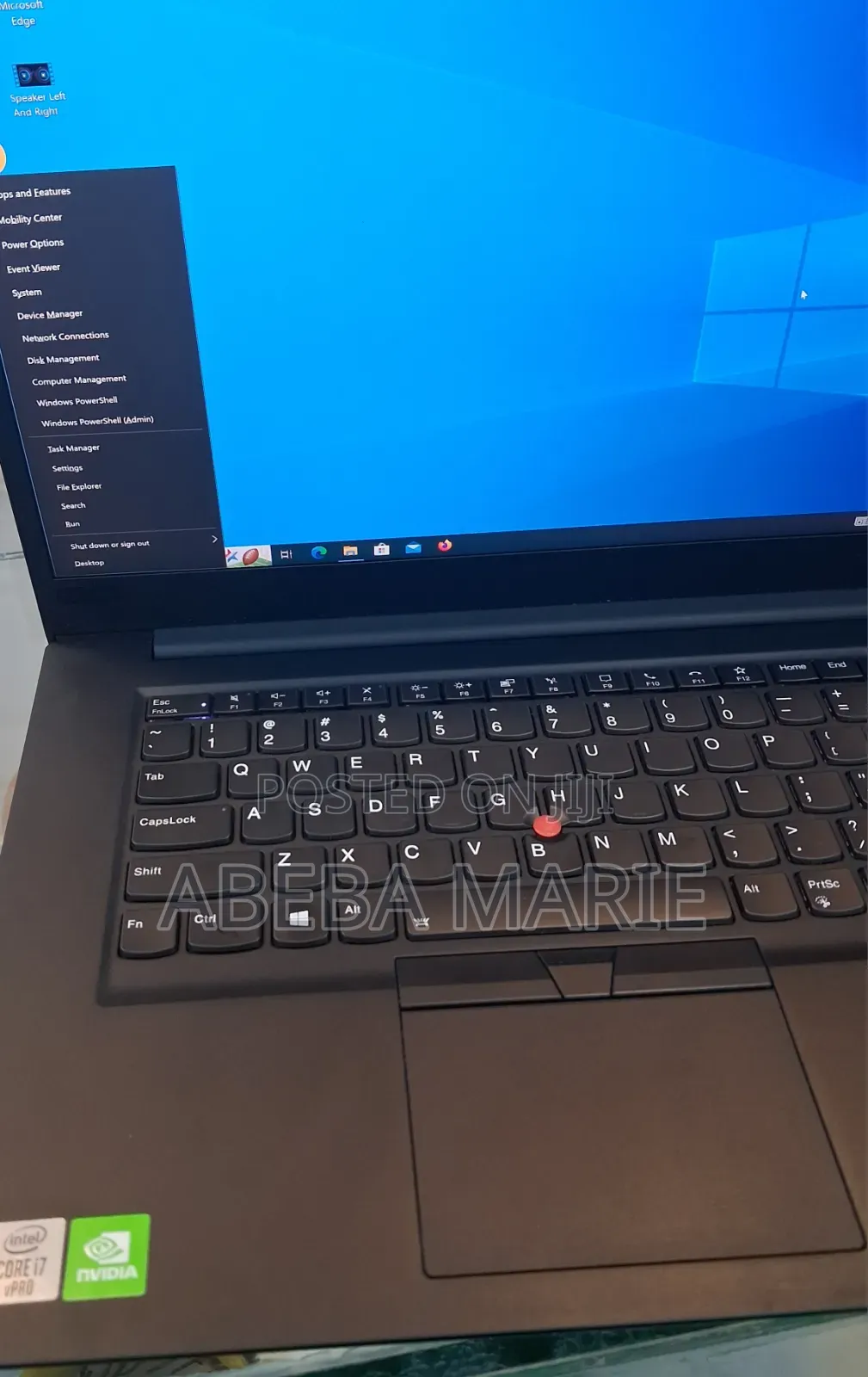 New Laptop Lenovo ThinkPad P1 Gen 3 16GB Intel Core i7 SSD 512GB