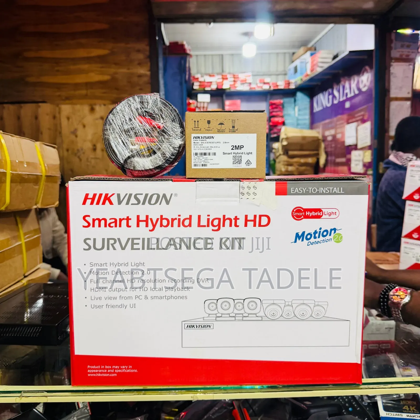 Hikvision Smart Hybrid 8ch Survailance Kit