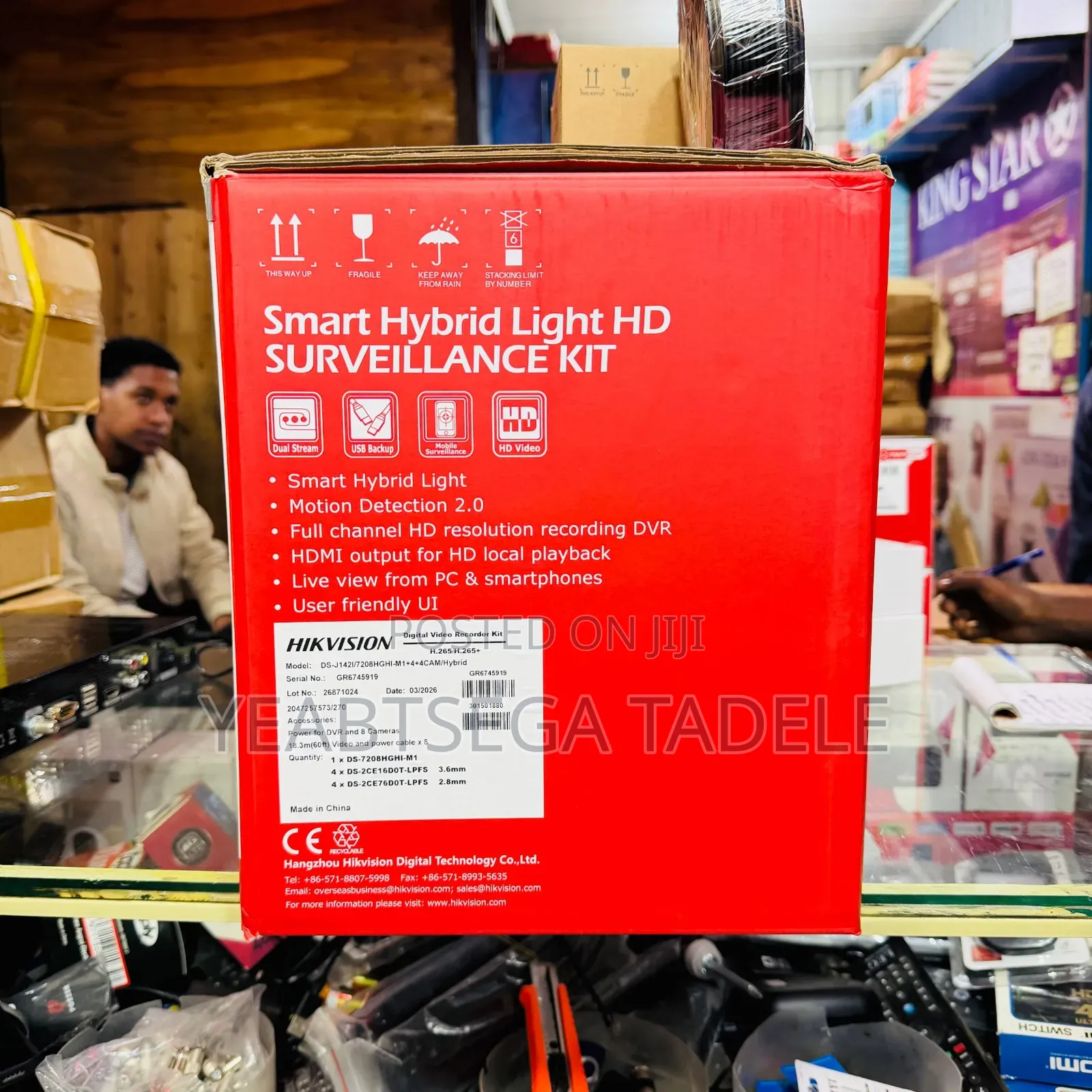 Hikvision Smart Hybrid 8ch Survailance Kit