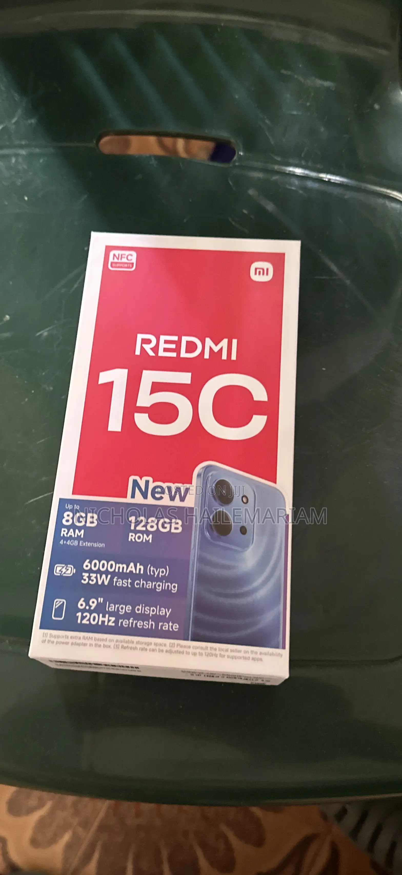 New Xiaomi Redmi 15C 4G 128 GB Black