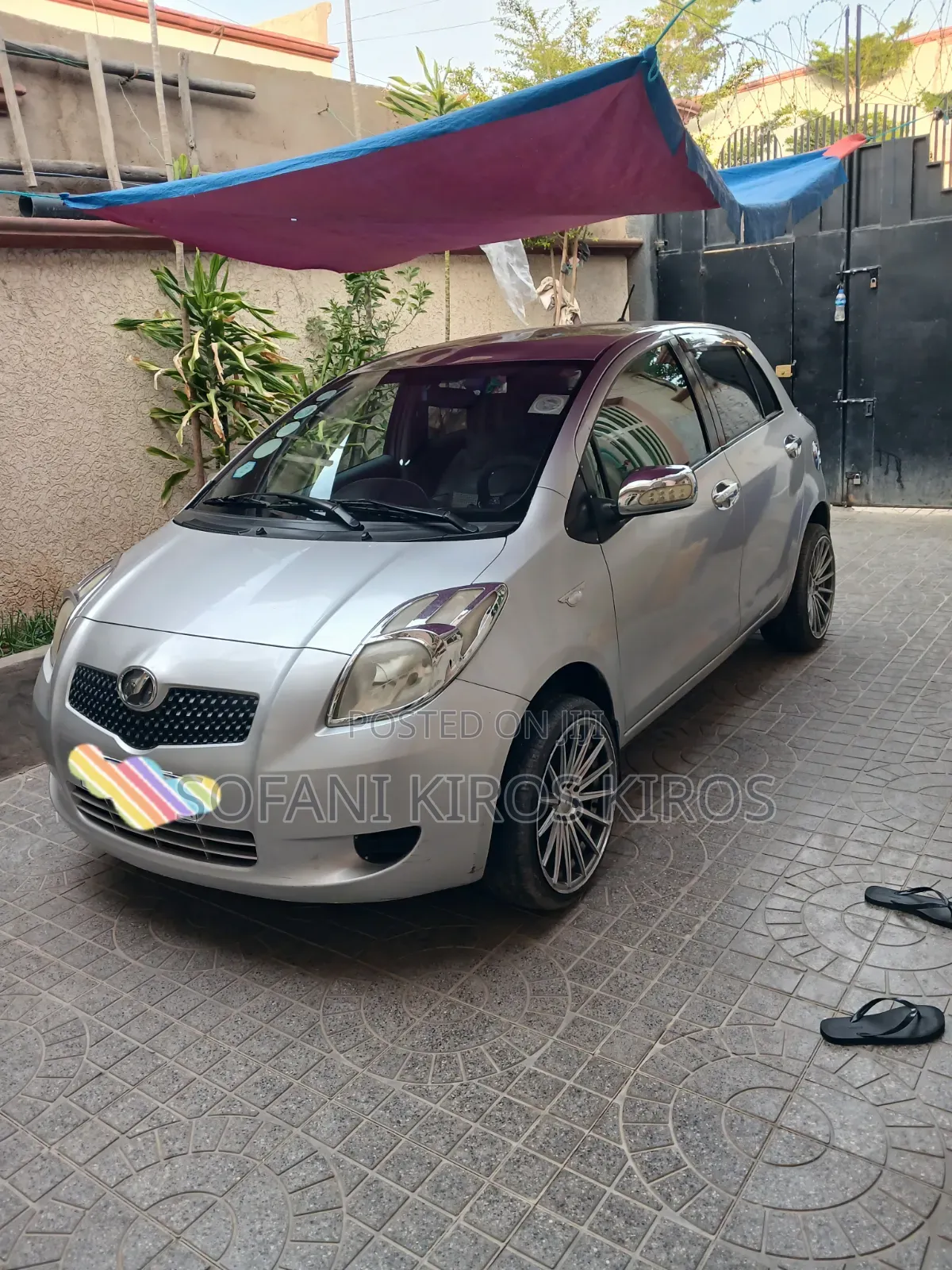Toyota Yaris 2007 Silver