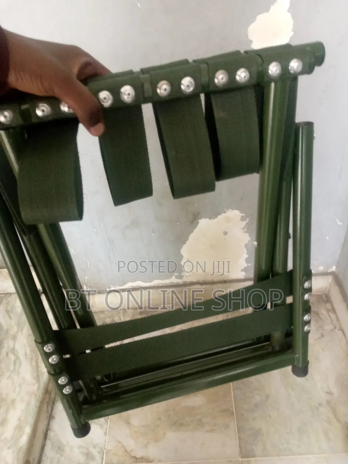 Metal Bench Foldable Travel Chair