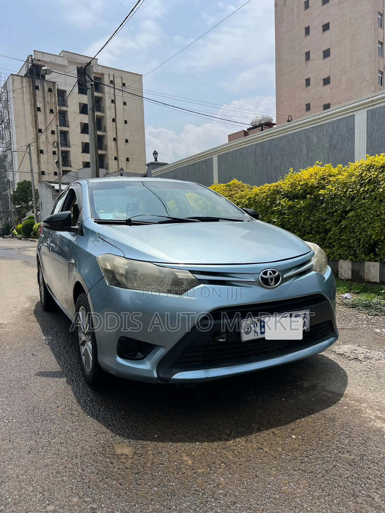 Toyota Yaris 2014 Silver