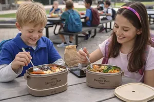 Premium Double Layer Lunch Box-ምሳ ዕቃ