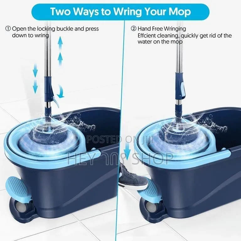 Dual Drive Spin Mop 360°