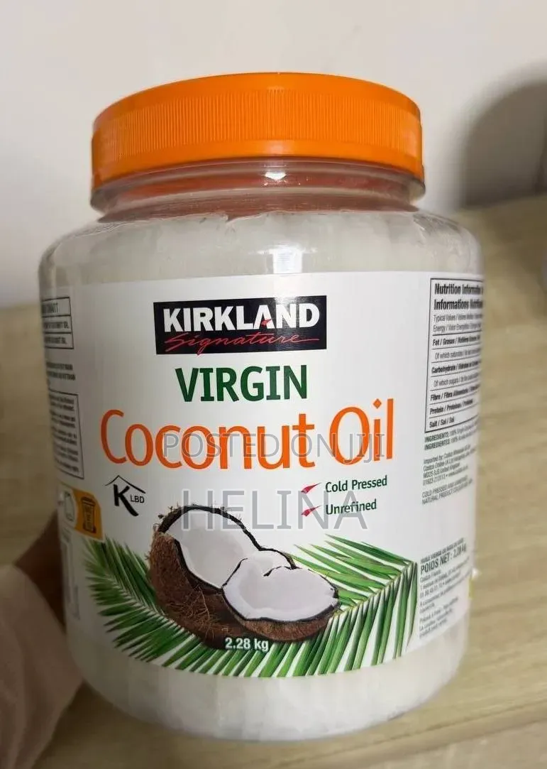 Kirkland Signature Virgin Coconut Oil Cold Pressed Unrefined