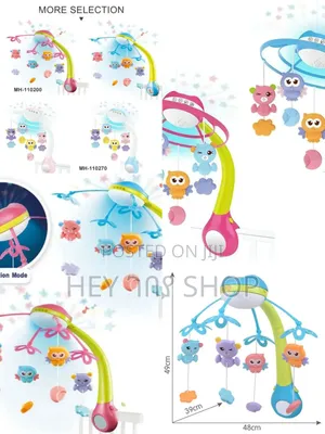 Kids Melody Project and Night Light Bed Bell