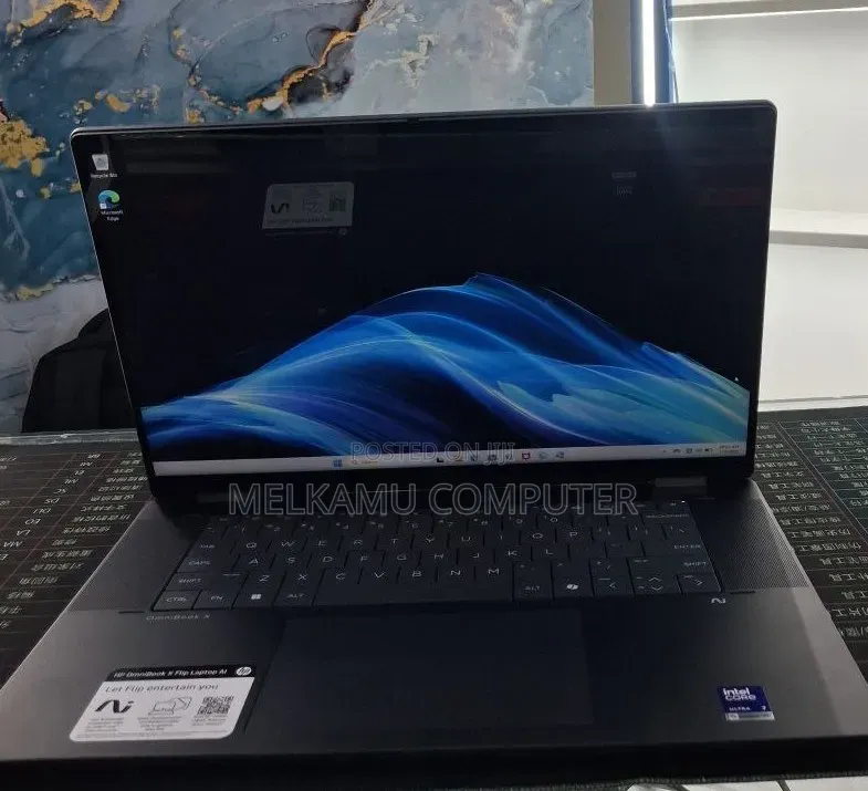 New Laptop HP OmniBook X Flip 16" 16GB Intel Core Ultra 7 SSD 1T