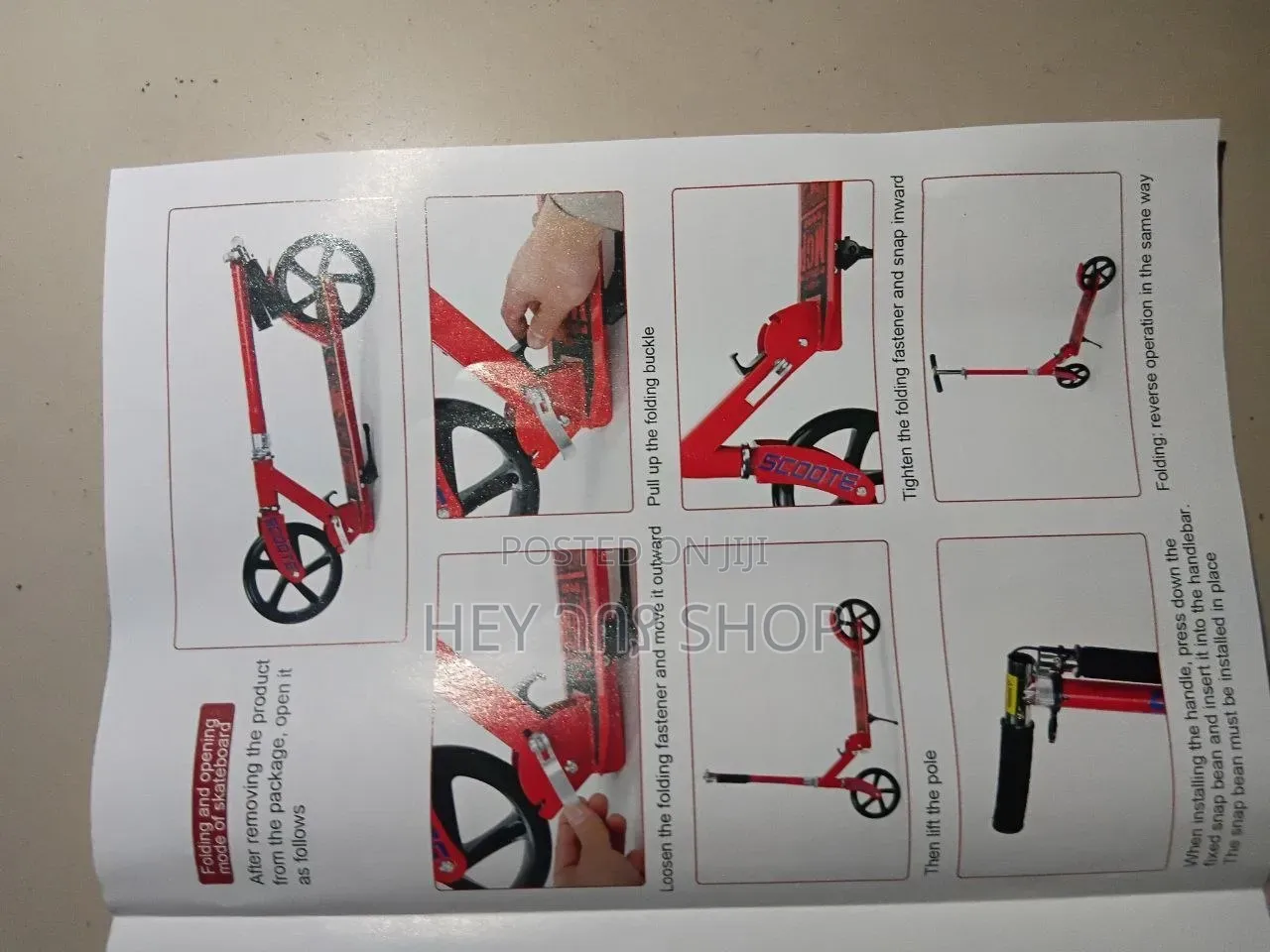 Kids & Adult Adjustable Scooter ዘመናዊ የልጆች እና የአዋቂ ስኩተር