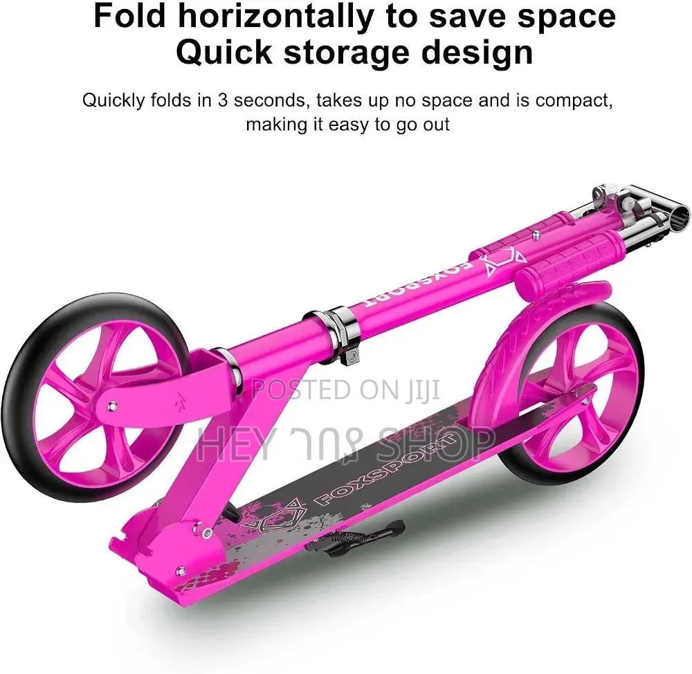 Kids & Adult Adjustable Scooter ዘመናዊ የልጆች እና የአዋቂ ስኩተር