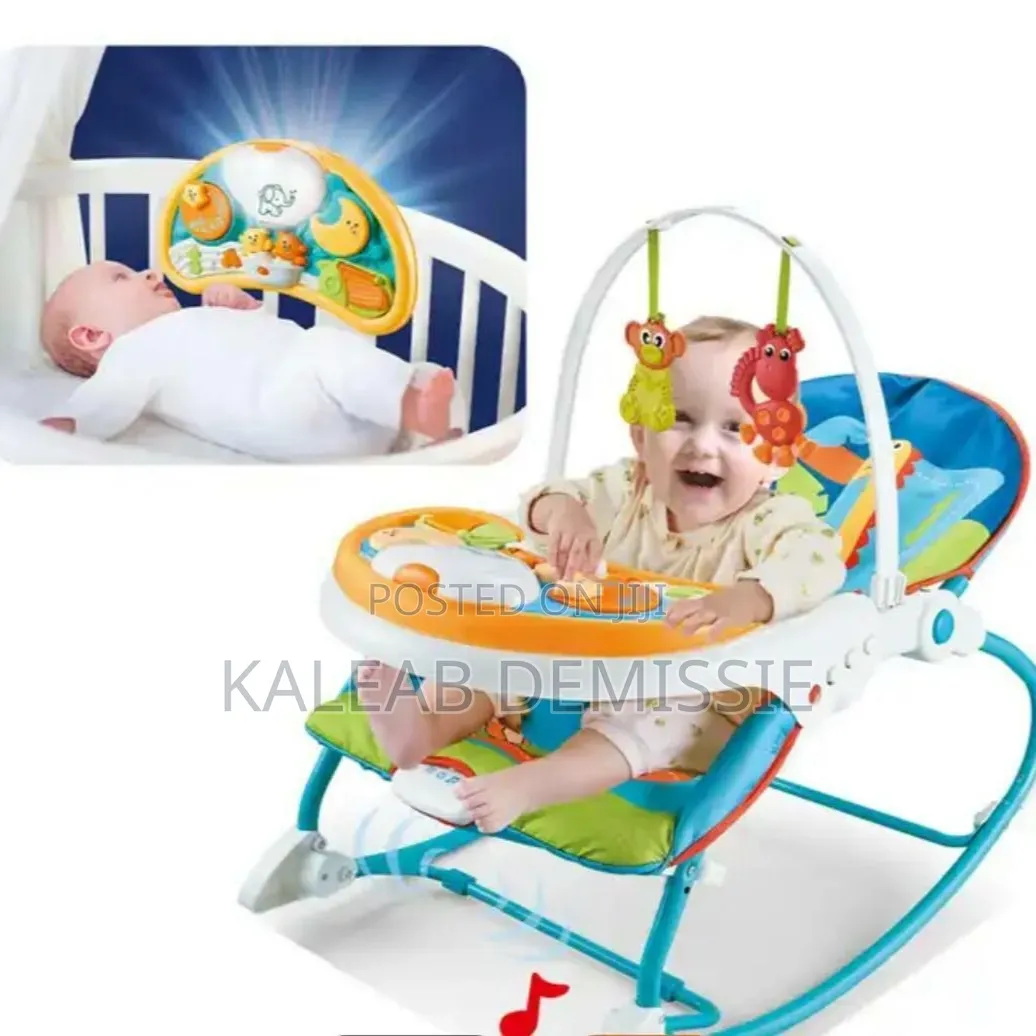 2 in 1 Infant to Toddler Rocker Dining Chair