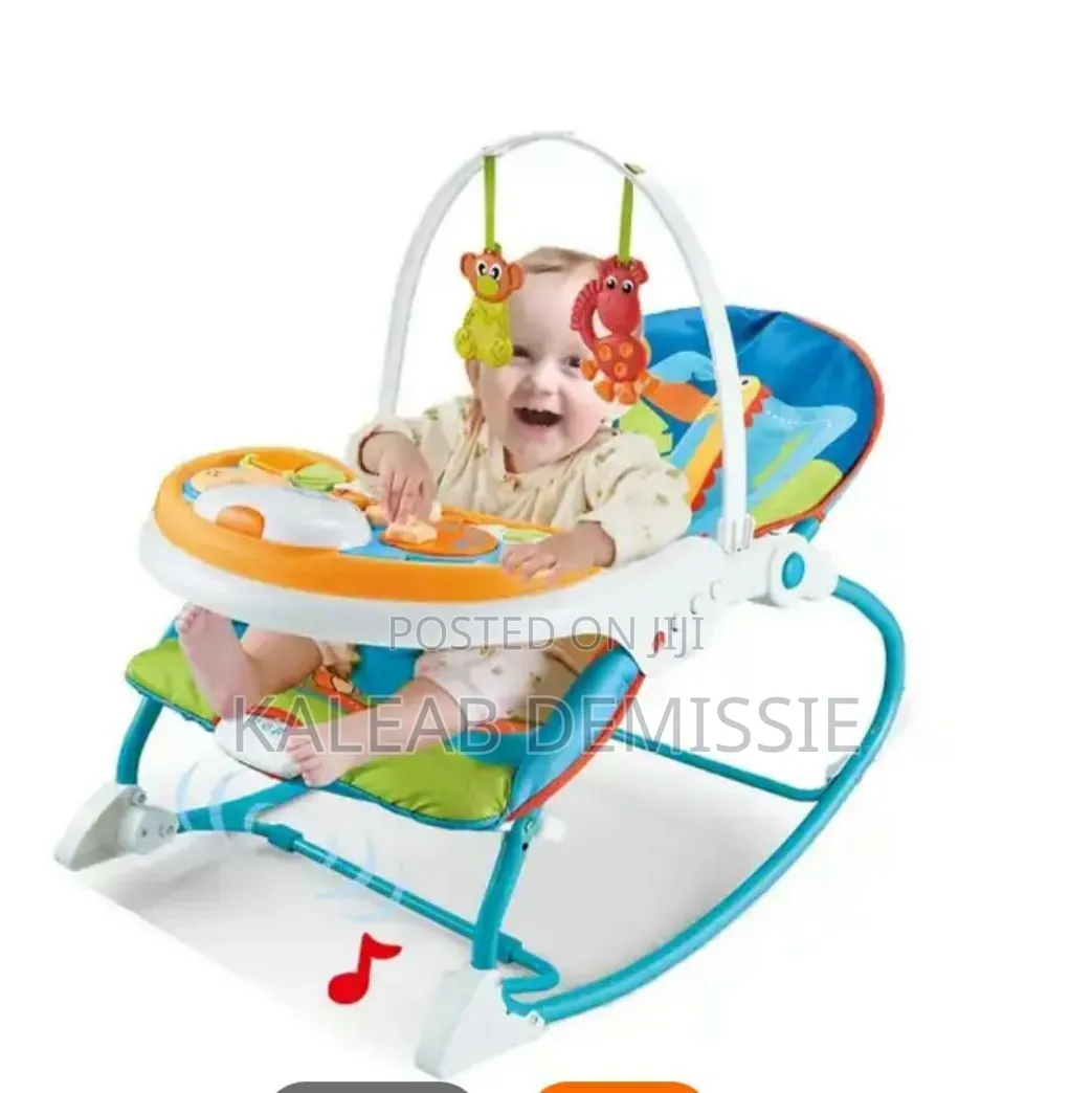 2 in 1 Infant to Toddler Rocker Dining Chair