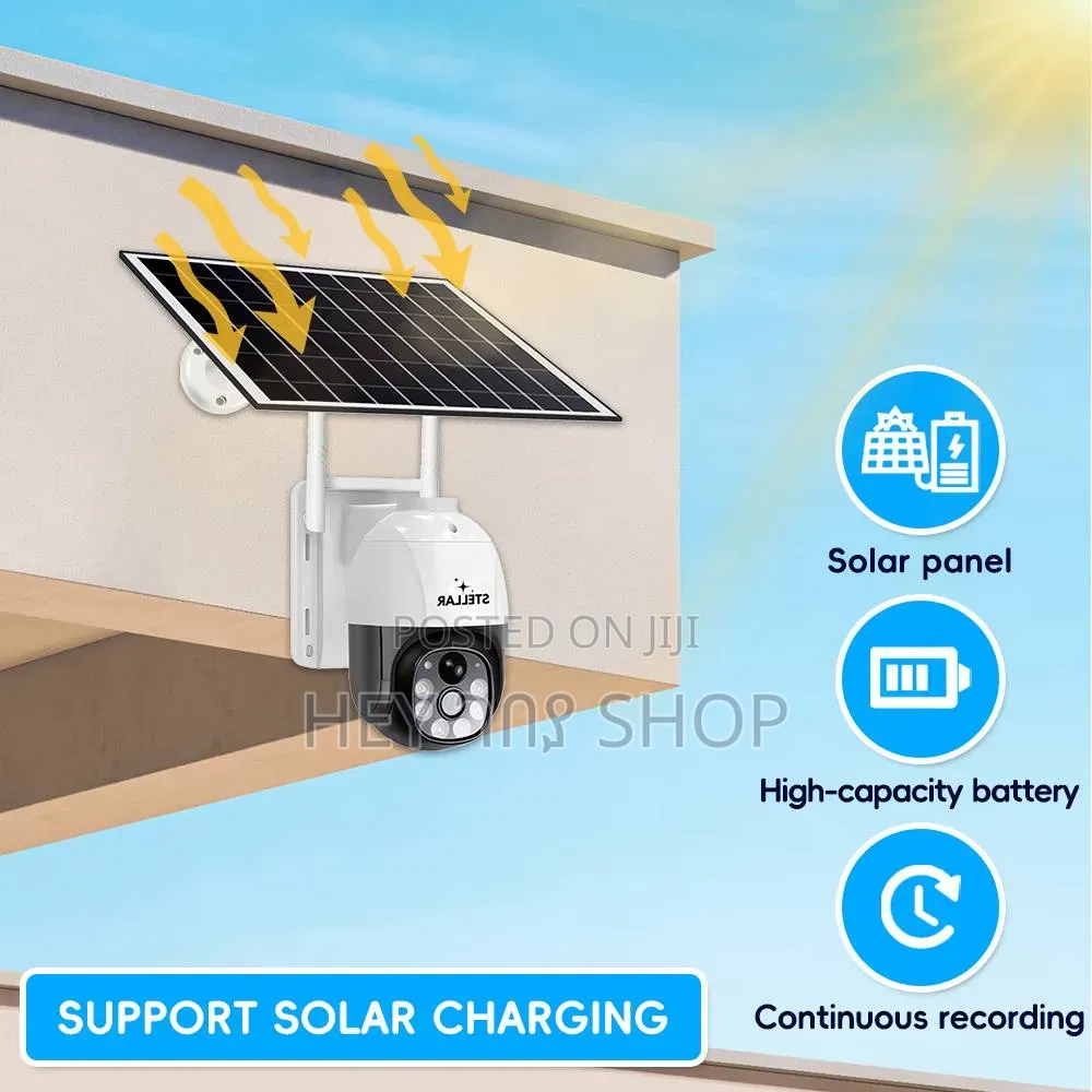 STELLAR Solar Pro ባለ 1 Lens በ Ethiotele እና SAFARICOM ሲም ካርድ የሚሰራ