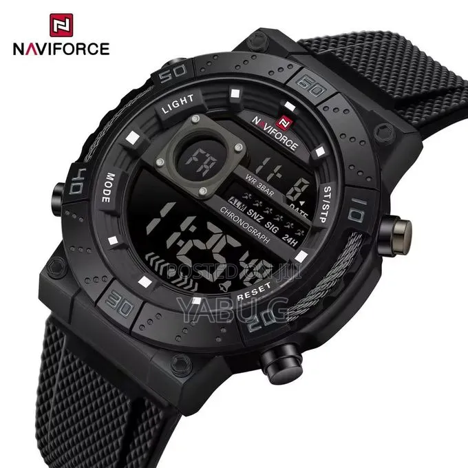 Men's Naviforce Quartz Analog and Digital New Brand Stainless Steel