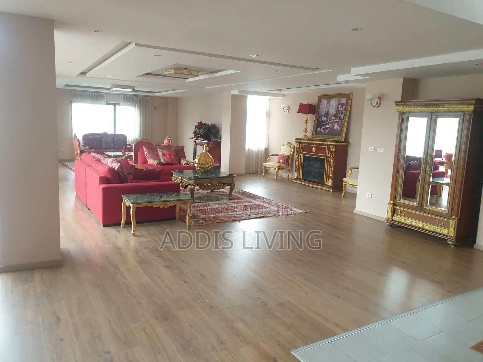 Furnished 3bdrm Apartment in Bole for rent