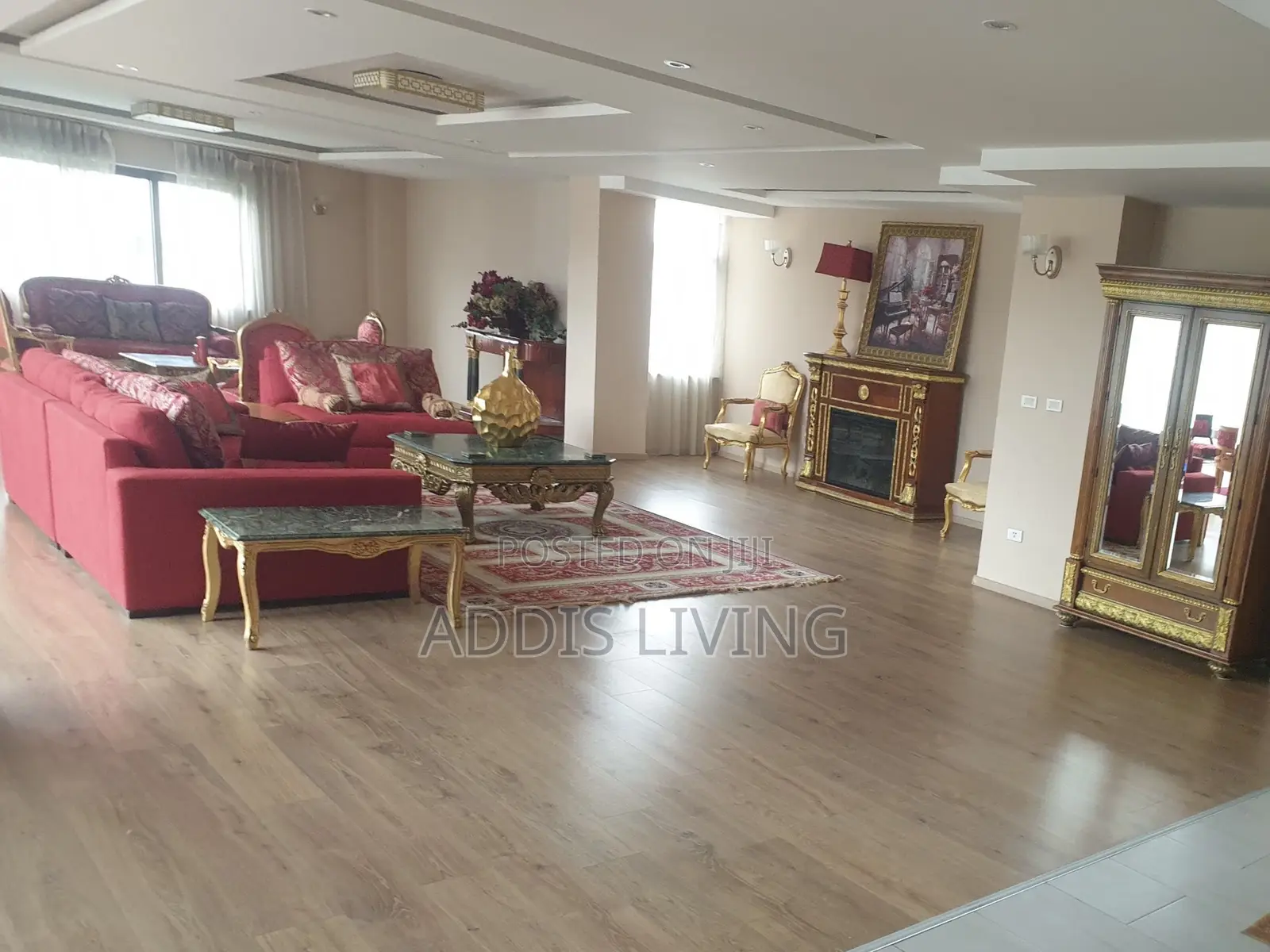 Furnished 3bdrm Apartment in Bole for rent