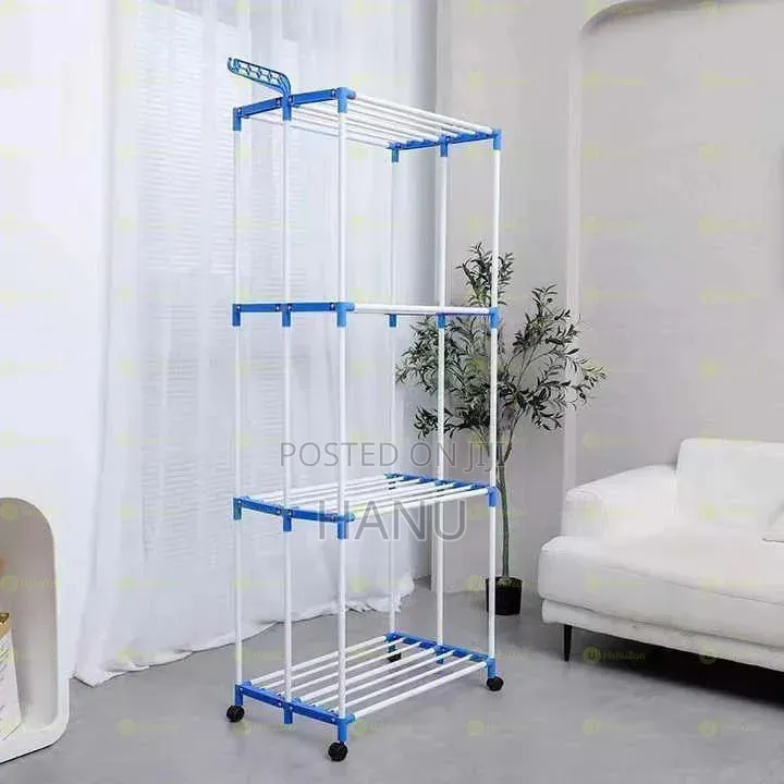 4 ‒ Tier Large Capacity Laundry Drying Rack