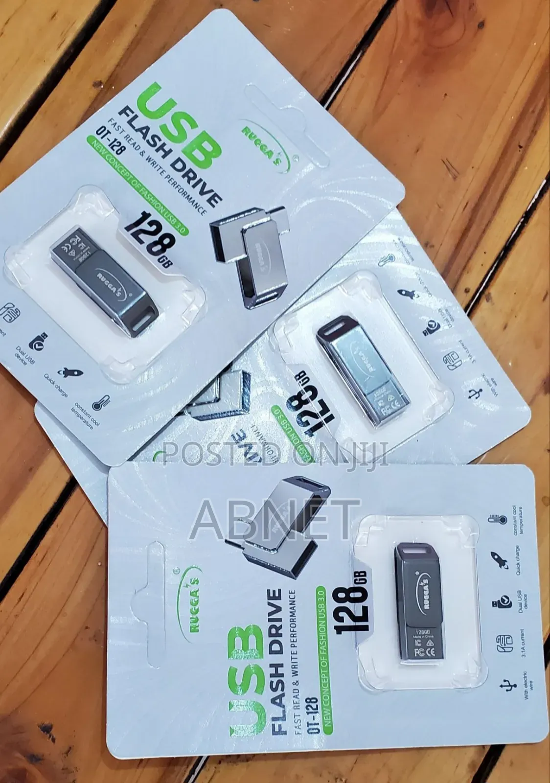 128gb Original 3.0 USB Flash Drive With Type C Plug and Metal Case