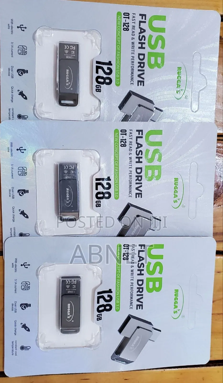 128gb Original 3.0 USB Flash Drive With Type C Plug and Metal Case