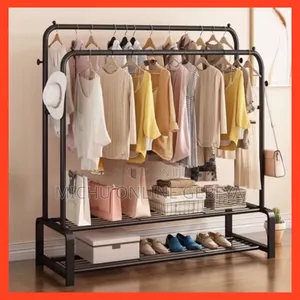 New Simple Floor Clothes Rack/ Free Delivery
