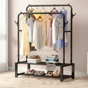 New Simple Floor Clothes Rack/ Free Delivery