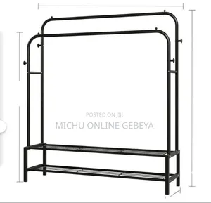 New Simple Floor Clothes Rack/ Free Delivery