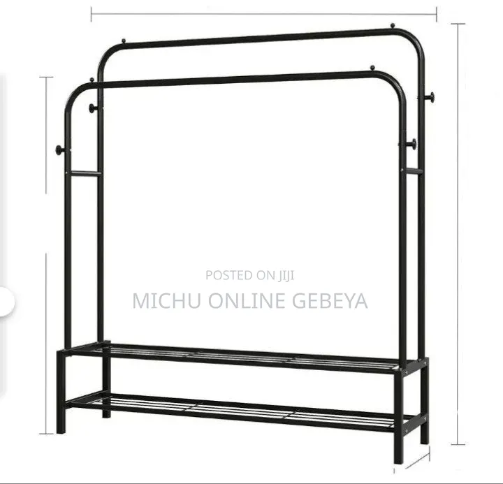 New Simple Floor Clothes Rack/ Free Delivery